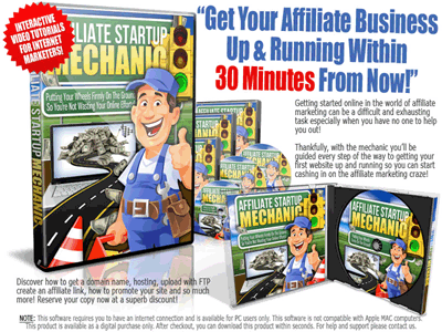 Affiliate Startup Mechanic - make money online