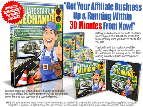 Affiliate Startup Mechanic - make money online