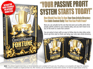 Content Magnet Fortune - make money online